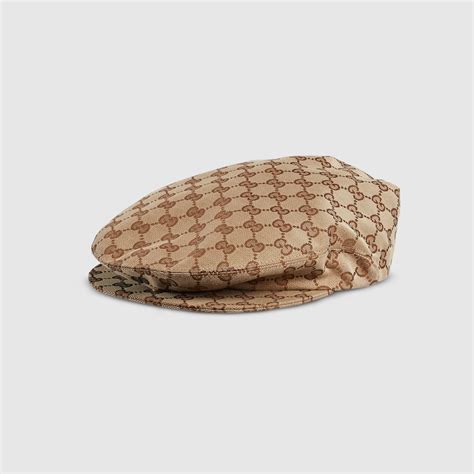 Gucci Cappellino piatto in tela Original GG.